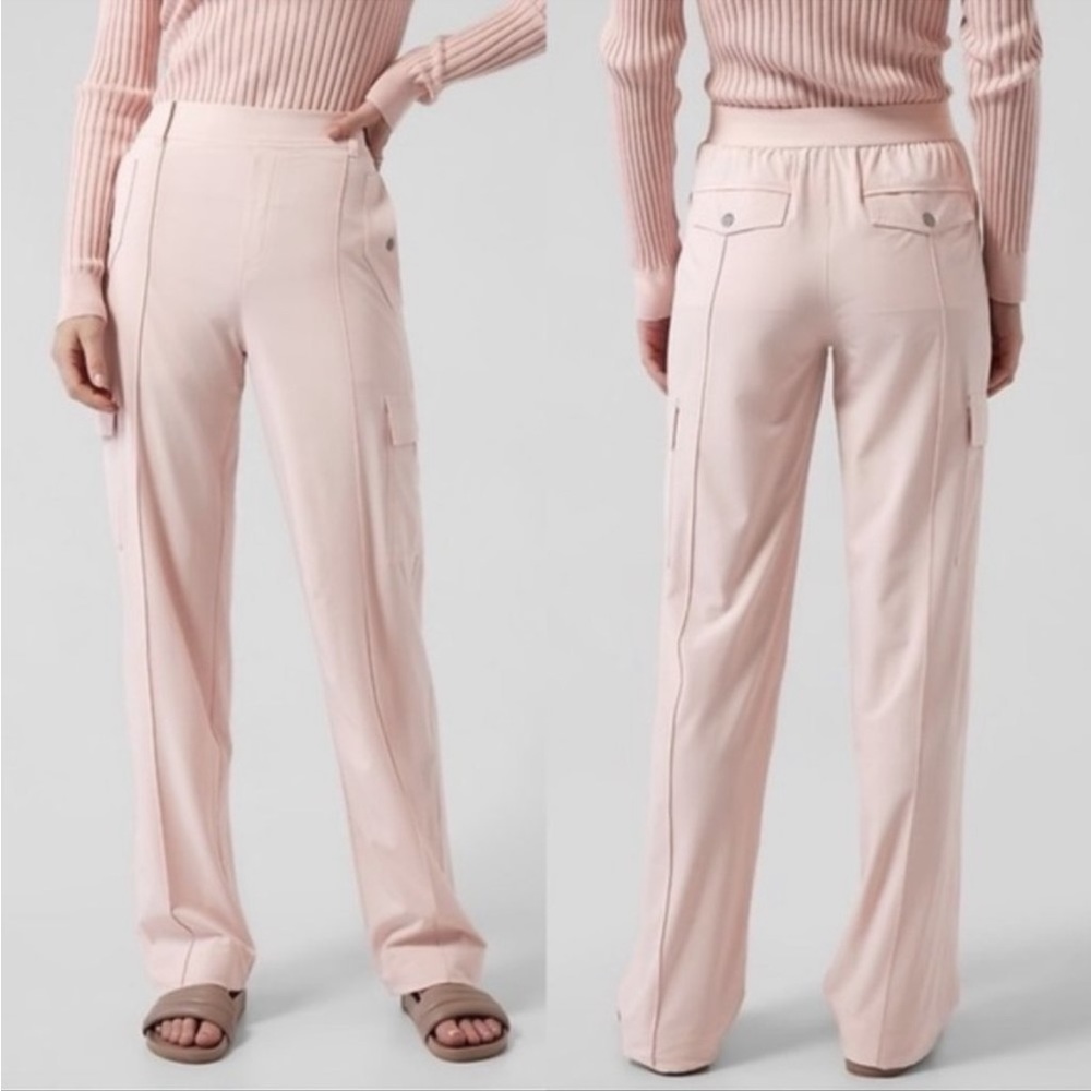 LNWOT ATHLETA | Vienna Cargo Featherweight Stretch Pant Orchid Pink size 8
